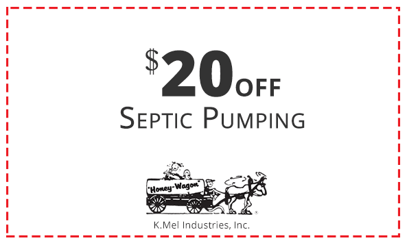 $20 off septic pumping coupon